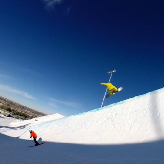 ripping the pipe on a stopover in calgary