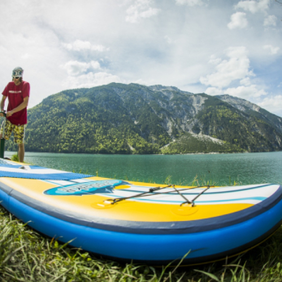 inflating takes just a few minutes